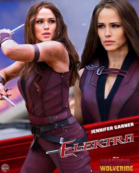 Jennifer Garner Elektra, Marvel Elektra, Elektra Natchios, Sci Fi Girl, Deadpool 3, Deadpool Wolverine, Man Movies, Marvel X, Jennifer Garner