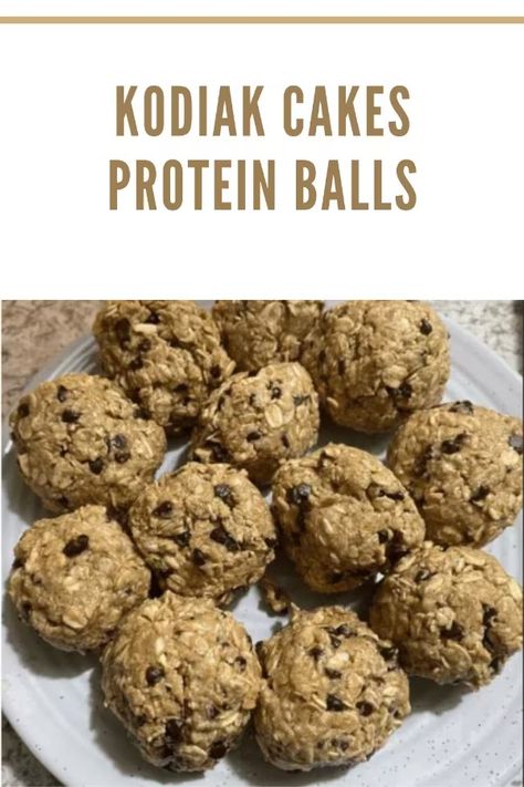 Looking for a quick and delicious high-protein snack? Try this easy Kodiak Cakes protein balls recipe! These homemade protein balls are perfect for meal prep and packed with nutrition. With simple ingredients like Kodiak Cakes mix, peanut butter, and honey, you can whip them up in minutes. Whether you need a mid-day pick-me-up or a pre-workout snack, these protein balls fit the bill. Add your favorite mix-ins, like chia seeds or cocoa, to customize your snack to your taste. Save this recipe for Kodiak Cakes Protein Balls, Kodiak Protein Balls, Homemade Protein Balls, Powerballs Recipe, Protein Biscuits, Kodiak Cakes Recipe, Protein Balls Recipe, Protein Balls Healthy, Peanut Butter And Honey