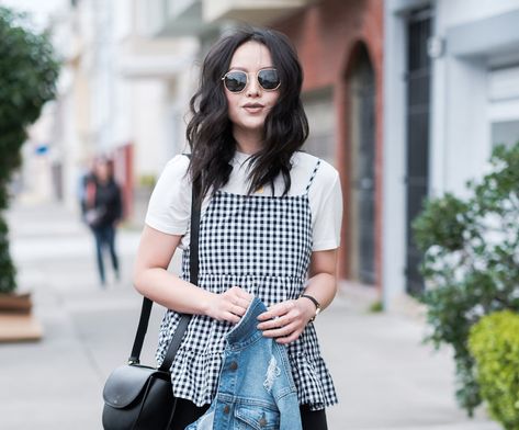 8 Styling Tricks We’re Stealing from Fashion Bloggers Styling Tricks, Look Here, Fashion Bloggers, Fashion Ideas, Overalls, Hair Makeup, Fashion Blogger, That Look, Blogger