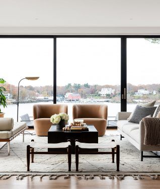 Home - Studio McGee Whitewashed Floors Living Room, The Mcgee Home, New York Projects, Rye New York, Mcgee Home, Modern Entry, Decor Videos, New York Studio, House Extension