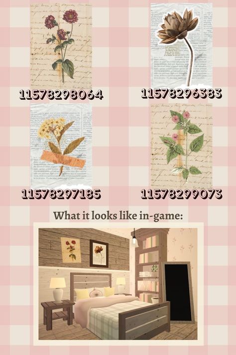 Bloxburg Pic Id Codes, Reading Decals Bloxburg, Bloxburg Biology Decals, Traditional Decals Bloxburg, Bloxburg Flower Picture Codes, Flower Bloxburg Codes, Fall Rug Decals Bloxburg, Roblox Flower Decals, Bloxburg Rustic Decals