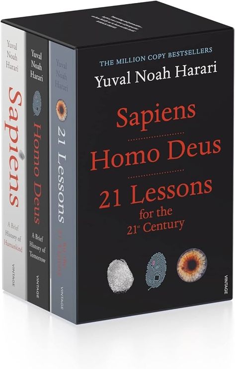 Yuval Noah Harari Box Set by Unknown 21 Lessons For The 21st Century, Sapiens Book, Yuval Noah Harari, Philosophy Books, Science Biology, Kindle App, Book Box, 21st Century, Kindle Reading