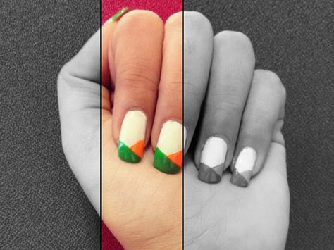 Special Nails, Hello Nails, Diy Nail Art, I Am Back, Republic Day, Nail Paint, My Nails, Nail Art Diy, The Freedom