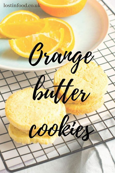 Orange cookies, a super simple bake. They take no time to prepare and bake, so enjoy them warm from the oven for a delicious afternoon tea treat. #easy #recipe #chocolate Orange Butter Cookies, Orange Biscuits, Chocolate Orange Cookies, Orange Butter, Butter Biscuits, Orange Cookies, Biscuits Easy, Cake Tray, Butter Cookies Recipe