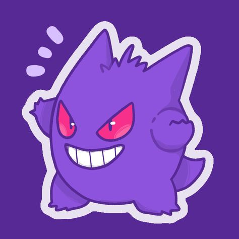 SEE?? I told you we could trade! Now I want Gengar back!! … what do you mean you don’t want to? Hello??? —— #gengar #pokemonart #drawingthepokedex #pokedexchallenge #kurapi_draws #kurapidraws #ghostpokemon Chibi Gengar, Gengar Pokemon Art, Kawaii Gengar, Gengar Icon, Gengar Cute, Cute Gengar, Shiny Gengar, Gengar Evolution, Gengar Tattoo