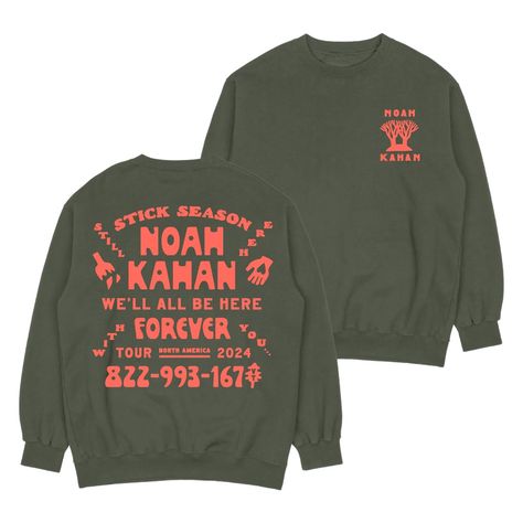 Noah Kahan 2024 Tour Merch Brand New, Never Worn. Bought At A Concert And Is Too Big. Size: Large “New With Tags” But Didn’t Come With Tags Noah Kahan, Tour Merch, Camo Colors, Concert Tshirts, Merchandise Design, Big Size, Cotton Tee, New Color, Sweaters For Women