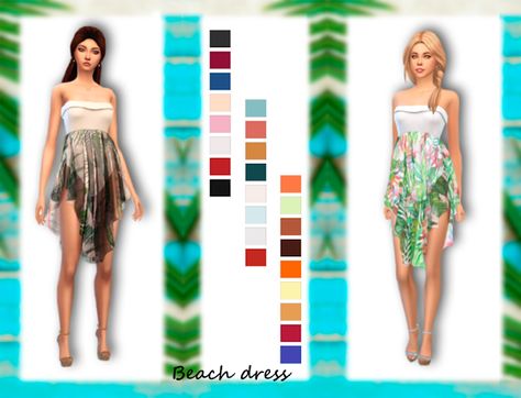 Custom Content for Sims 4: Beach dress Sims 4 Island Clothes Cc, Sims 4 Island Clothes, Sims 4 Cc Sulani Clothes, Sims 4 Beach Cc Clothes, Sims 4 Cc Beach Clothes, Sims 4 Beach Cc, Sims 3 Cc Clothes, Ts4 Clothes, Sims 4 Male Clothes