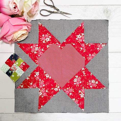 A Bit of Scrap Stuff - Sewing, Quilting, and Fabric Fun: Heartfelt Quilt and Stitch Along - Release 1: Beloved Bless The Child, Cross Stitch Supplies, Star Blocks, Nine Patch, Table Runner Pattern, Fat Quarter Shop, Quilt Kit, Moda Fabrics, Pin Cushions