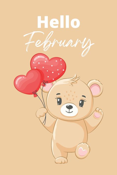 Keep calm and hello february! #february #grettingcard #wisherboard Cursive February, February Is Heart Month, February Word, Important Days In February, Happy New Month Messages, February Month, Bullet Journal Month Cover February, Hello May, New Month