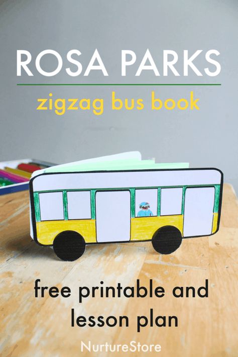 Rosa Parks Activities, Rosa Parks Bus, Rosa Park, Montgomery Bus Boycott, Creative Lesson Plans, Gifts Creative, Reading Comprehension Skills, History Activities, Rosa Parks