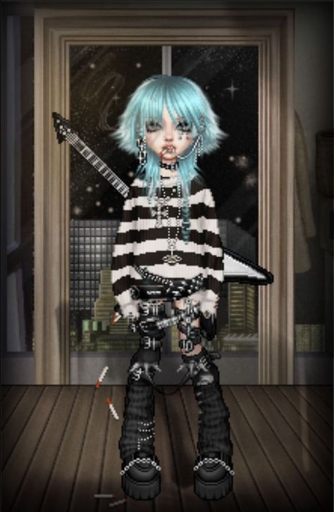 Shinichi Okazaki Outfit Inspired, Shin Okazaki Inspired Outfits, Shin Nana Outfit Inspired, Japanese Horror Game Fashion, Shinora Fashion, Shin Okazaki Outfit, Shinichi Okazaki Outfit, Shin Nana Outfit, Nana Anime Outfits