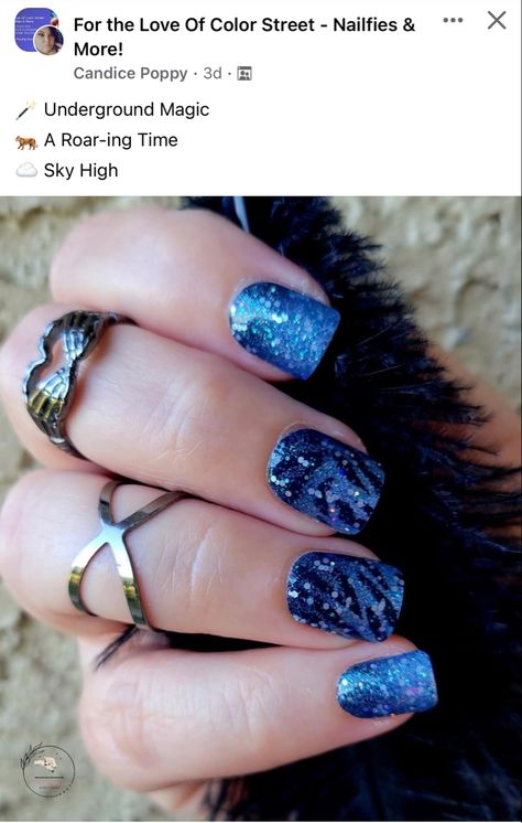 Street Nails, Pedicure Nail Art, I Feel Pretty, Color Street Nails, Pedicure Nails, Mani Pedi, Sky High, Color Street, Younique