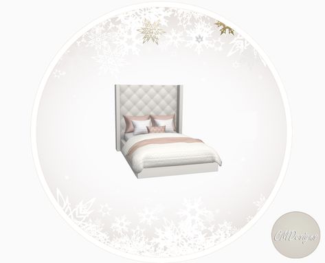 Sims4 Bed Cc, Fancy Bed, Sims 4 Beds, Holiday Bed, Sims 4 Patreon, Mod Furniture, Sims Packs, Sims 4 Bedroom, Free Sims 4