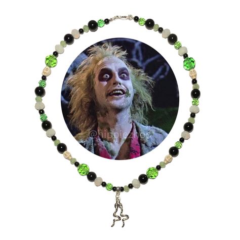 beetle juice 
halloween
hippiezhop
necklace Beetle Juice Bracelets, Beetle Juice, Beauty Inspo, Beetlejuice, Bracelet Making, Juice, Bracelet, Beauty, Art