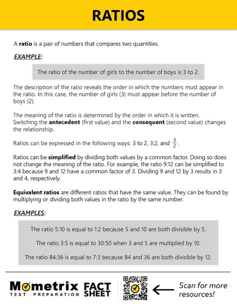 Hesi A2 Study Guide Math, Study Ratios, Ratio Notes, Hesi A2 Study Guide, Ratio Tables, Proportions Worksheet, Hesi A2, Maths Revision, Gcse Maths Revision