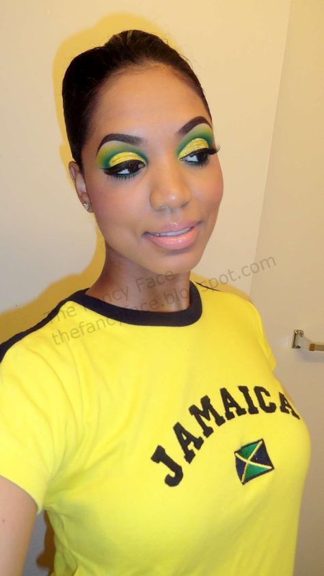 nyx contouring makeup | Posted by Tina at 1:31 PM Jamaican Eyeshadow Looks, Bob Marley Artwork, Nyx Contour, Face Shadow, Contouring Makeup, Inspo Makeup, Black Smokey Eye, Bold Makeup Looks, Jamaica Flag