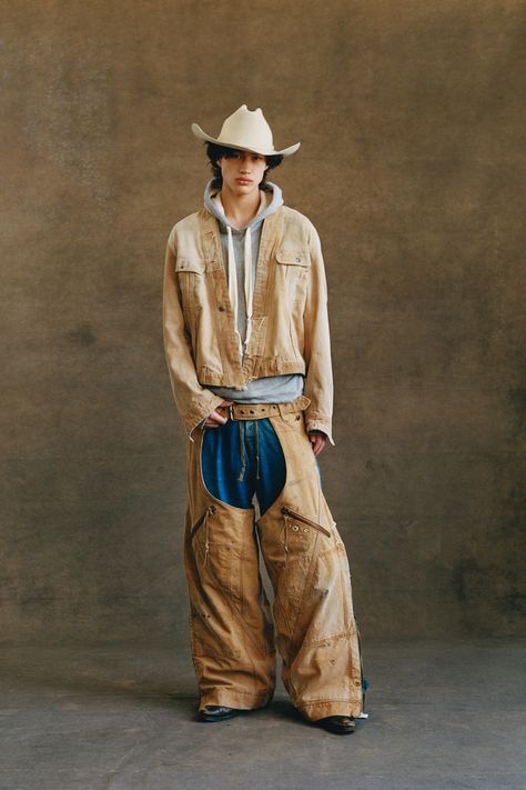 Cowboy Ethics, Cowboy Pants, Modern Cowboy, Cowboy Aesthetic, Country Cowboy, Greg Lauren, 일본 패션, Denim Projects, Cowboy Outfits