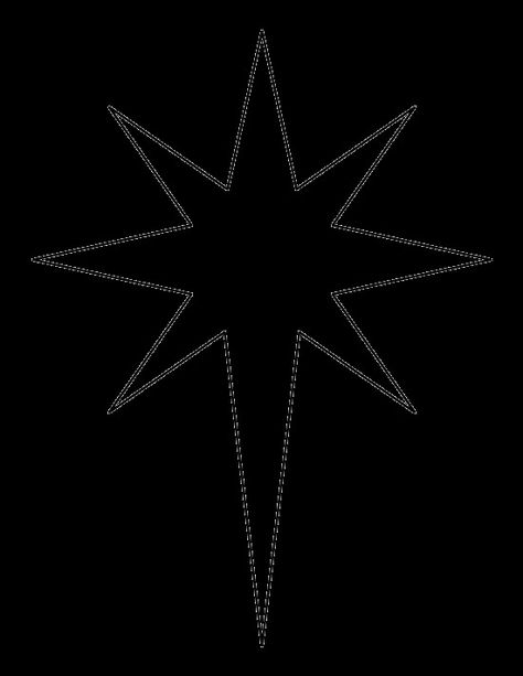 Printable Bethlehem Star Template Diy Star Of Bethlehem, Bible Pic, Coloring Crafts, Bethlehem Star, Kids Bible, Star Template, Bible Study For Kids, Star Of Bethlehem, Bible For Kids