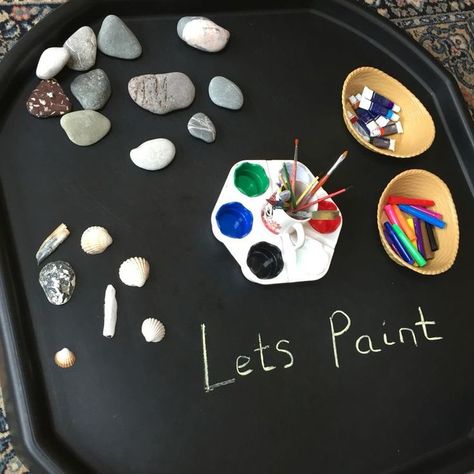 Images By Vicky Myers On Pre School Crafts | Tuff Tray Earth Tuff Tray Ideas, Tuff Tray Ideas Outdoors, Beach Tuff Tray, Tuff Spot Ideas, Tuff Table, Tuff Tray Ideas Toddlers, Tuff Tray Ideas, Tuff Spot, Creative Area