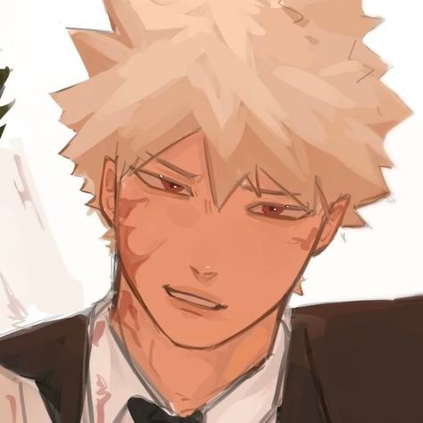 Bakugou Fanart Realistic, Kirishima Pfp Aesthetic, Bakugou Side Profile, Katsuki Pfp, Soft Bakugou, Bakugo Core, Bakugo Katsuki Icon, Bakugo Fan Art, Katsuki Bakugou Fanart