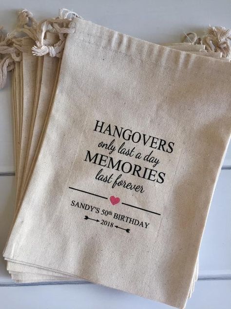 Adult Party Bags, 50th Birthday Favors, Bachelorette Survival Kit, 30th Birthday Party Favors, 40th Birthday Party Favors, Birthday Survival Kit, Party Survival Kit, Memories Last Forever, Vegas Birthday