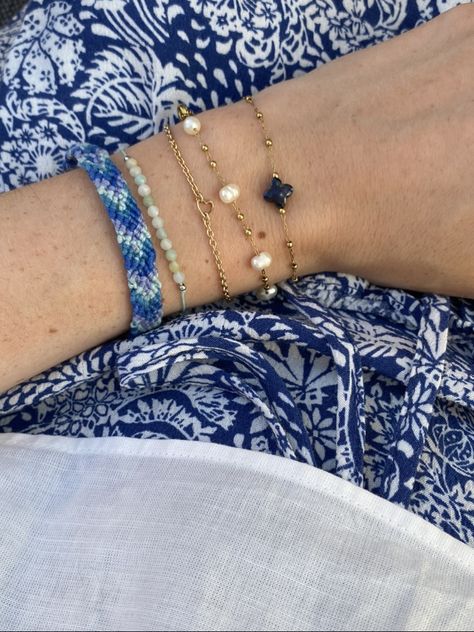 stockholm style coastal grand daughter cute blue theme bracelets Coastal Grand Daughter Aesthetic Summer, Coastal Granddaughter Bracelets, Coastal Granddaughter Wishlist, Coastal Daughter Aesthetic, Coastal Grandmother Jewelry, Costal Granddaughter Jewelry, Costal Grand Daughter Aesthetic Outfits, Coastal Grand Daughter Outfits, Coastal Granddaughter Birthday