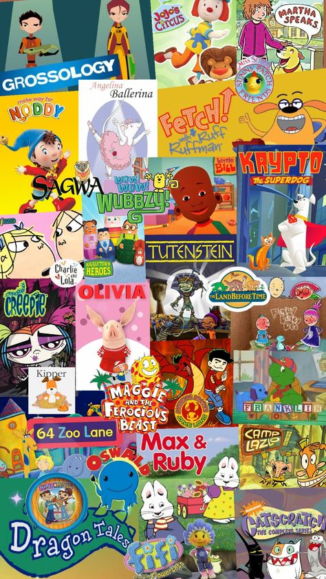 A high dose of nostalgia. Cartoons you may very well have forgotten. #nostalgia #cartoons #nickelodeon #cartoonnetwork #discoverykids #90s #2000s #2010s #2001 #throwback 90s 2000s Cartoons, Sausage Party Movie, Nostalgia Cartoons, Martha Speaks, Miss Friend, Old Kids Shows, Jake Long, Sausage Party, Angelina Ballerina