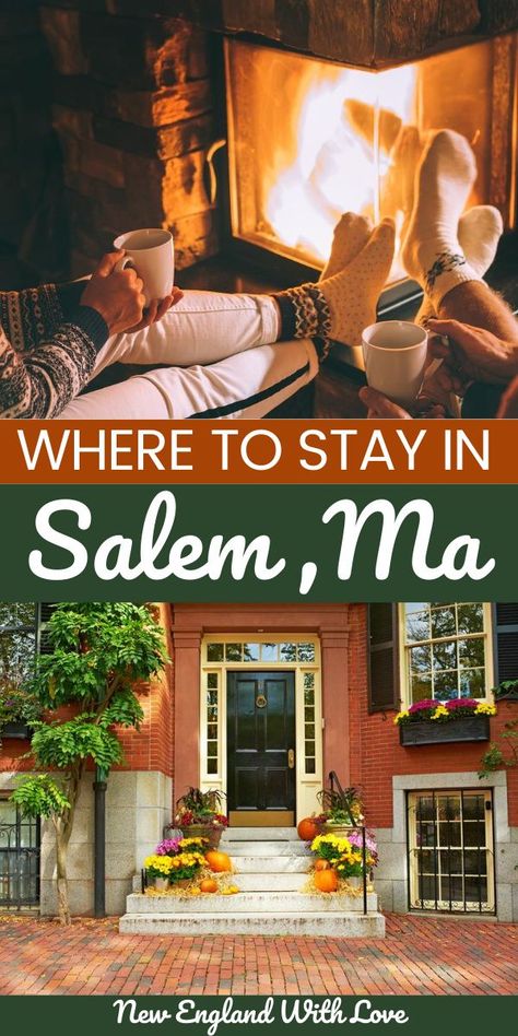 Planning a visit to Salem? You'll need to find the perfect hotel. We've shared 5 of the best places to stay in Salem MA, including some possibly haunted hotels! Great for October and Halloween / Salem Haunted Happenings, or any time of year for your New England/Massachusetts vacation. Haunted Happenings Salem, Salem Waterfront Hotel, Salem Massachusetts Where To Stay, Salem Ma In October, Best Places To Stay In Salem Ma, Salem Massachusetts Weekend Trip, Where To Stay In Salem Massachusetts, Hawthorne Hotel Salem Ma, Places To Stay In Salem Massachusetts