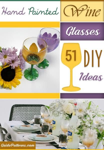 Hand Painted Wine Glasses: 51 DIY Ideas | Guide Patterns Hand Painted Wine Glasses Diy, Diy Wine Glasses Painted, Wine Crafts, Paint Sealant, Diy Wine Glasses, Wine Craft, Glass Craft, Pointing Hand, Hand Painted Wine Glasses