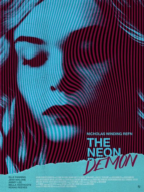 The Neon Demon (2016) Demon Aesthetic, Neon Demon, The Neon Demon, Heart Stuff, Dark Pop, Film Posters Art, Music Cartoon, Cult Movie, Film Poster Design