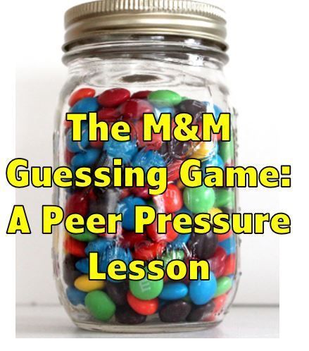 Feb 21, 2020 - Looking for an end of the year (or any time of the year) lesson on peer pressure? This lesson works for 4th grade and up. It’s an interactive no-fail lesson and I’m planning on doing it… M&m Bible Lesson, M&m Object Lesson, Peer Pressure Object Lesson, Peer Pressure Games, Bible Lessons For Teenagers Youth Groups, Bible Object Lessons For Youth, Girls Bible Study Activities, Peer Pressure Activities For Teens, Sunday School Object Lessons For Kids