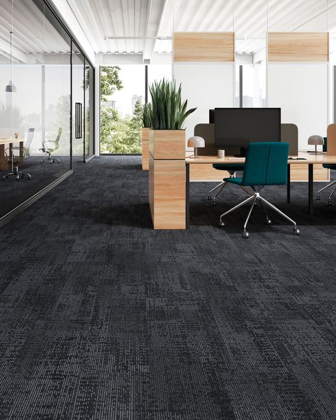 Office Carpet Design, Impulsive Decisions, Carpet Tiles Design, Carpet Tiles Office, Dark Grey Carpet, Office Flooring, Tile Carpet, Building Office, Modular Carpet Tiles