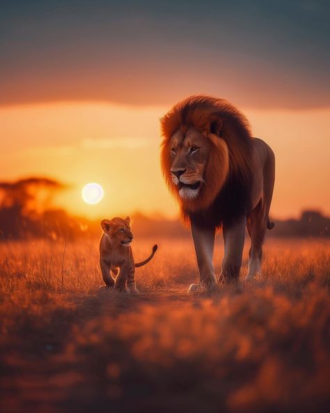 Lion Live Wallpaper, Lion King Pictures, Cutee Animals, Lions Photos, Lion Love, Really Cool Drawings, Lion King Art, Big Cats Art, Lion Pictures