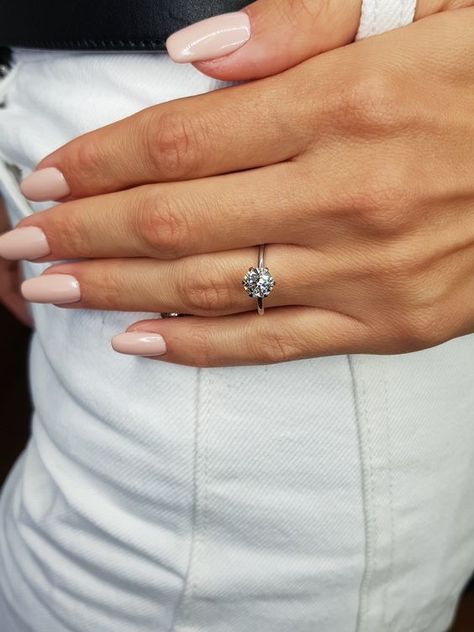 #rings #weddingrings #engegementrings #luxurywedding #solitairring Kays Engagement Ring, Round Solitaire Rings, Solitaire Engagement Rings, Brilliant Cut Diamond Ring, Simple Engagement, Engagement Rings Affordable, Simple Engagement Rings, Dream Engagement, Dream Engagement Rings