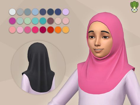 Sims Child Hair, Sims 4 Modest Clothes, Sims 4 Hijab Cc, Ts4 Child Cc, Ts4 Kids, Ts4mm Cc, Los Sims 4 Mods, Sims 4 Cheats, Sims 4 Tattoos