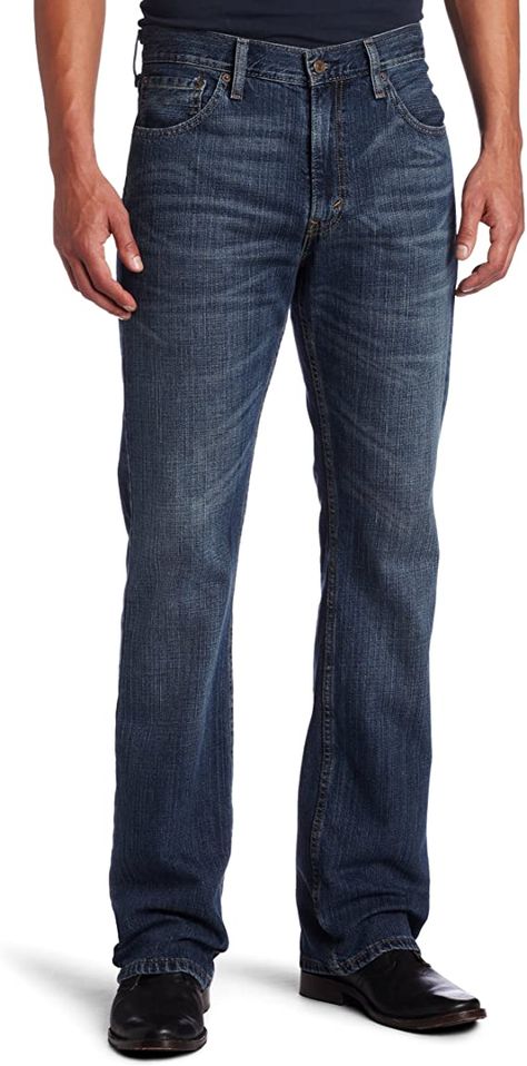 Jeans For Men Aesthetic, Cotton Jeans Men, Bootcut Jeans Outfit Aesthetic Men, Bootcut Jeans Outfit Men, Jeans Style Man, Straight Fit Jeans Outfit, Jeans Mens Style, Straight Fit Jeans Men, Bootcut Jeans Men