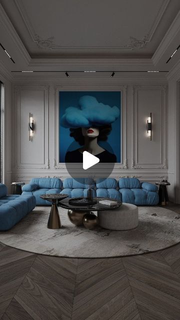 Ibrahim Zakzouk on Instagram: "New reel for livingroom 
Design & Render : @iz__designs 
Tell me What your thoughts this ? 💙

#animation #animation3d #animationart #motiongraphics #motiondesign #3d #3dsmax #decor #livingroom #interiordecor #perfect_render #cgvisualization" Molding Living Room, 3d Max Interior Design Tutorial, 3d Interior Design Rendering, Wall Molding Living Room, New Reel, Wall Molding, May 7, Motion Design, Animation Art