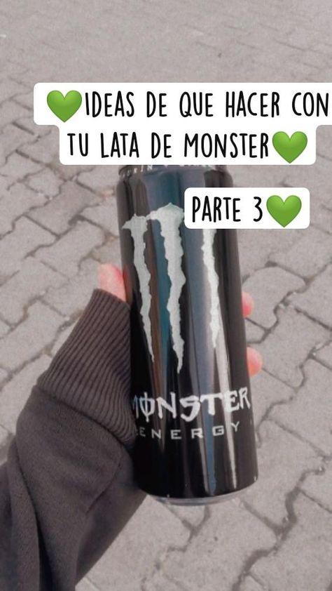 Monster Cans Diy, Diy Monsters, Monster Crafts, Monster Energy Drink, E Craft, Energy Art, Danang, Can Crafts, Monster Can