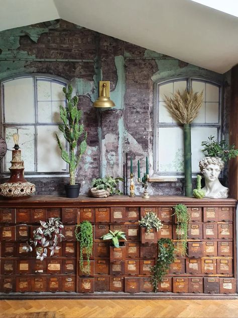 Apothecary now: why antique medical cabinets are just the tonic | Financial Times Apothecary Decor, Antique Vintage Decor, Medical Cabinet, Rustic Inspiration, Country House Design, Apothecary Cabinet, Decor 2024, Brown Furniture, Witch House