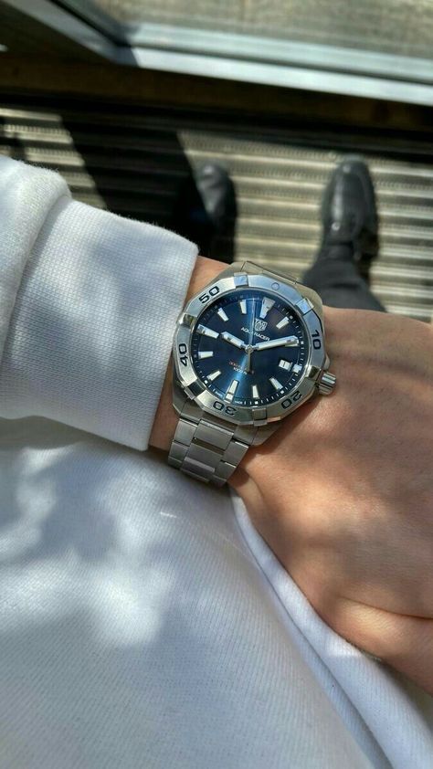 Aquaracer Tag Heuer, Tag Heur Watches For Men, Tag Heuer Mens Watch, Tag Aquaracer, Tag Huer, Tag Heur, Mens Tag Heuer Watches, Gentleman Watch, Tag Heuer Aquaracer