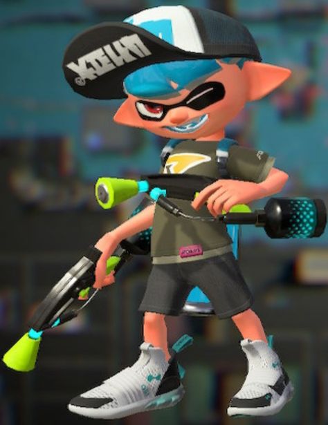 Dualies Splatoon Poses, Splatoon Poses, Superhero Inspiration, Splatoon Oc, Splatoon Manga, Cool Games, Drawing Challenges, Body Reference Poses, Pose Ref