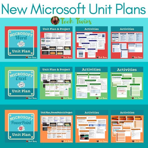 Excel Lessons For Middle School, Middle School Business Education, Intro To Business High School, Business Education Classroom, Middle School Organization, Middle School Technology, Computer Science Lessons, Business Classroom, Technology Lesson Plans