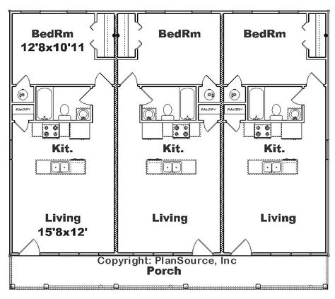 Small floorplan Triplex House, Duplex Ideas, Duplex Floor Plans, Create Floor Plan, Apartment Floor, Duplex Plans, Insulated Panels, Apartment Floor Plan, Small House Floor Plans