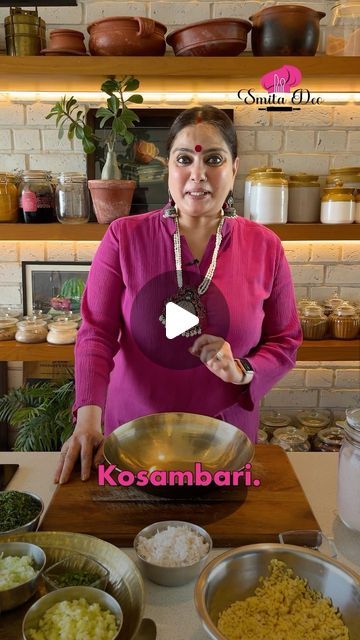 Smita Deo on Instagram: "Indulge in the vibrant flavors of South India with this tantalizing Kosambari recipe! Perfect for summer gatherings or a nutritious snack, it’s a feast for both the senses and the soul.   Dive into this bowl of goodness today!   [ Kosambari, Nutritious, Salad, Summer Salad, South Indian Salad, Summers ]" Kosambari Recipe, South Indian Recipes Vegetarian, South Indian Food Recipes, Indian Salad Recipes, South Indian Snacks Recipes, Indian Starters, Indian Salad, Healthy Indian Snacks, South Indian Snacks