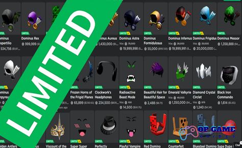 There are plenty of items on Roblox that players can get for free but many items can’t be obtained without spending Robux. Notably, not all Roblox items are available for sale forever. Roblox often makes an announcement and reveals a list of items that become Limited. Once a Roblox item becomes limited, you can’t purchase ... Read more Roblox Limited Items Codes, Roblox Limited Items, Roblox Items, September 2022, Black Iron, For Free, For Sale