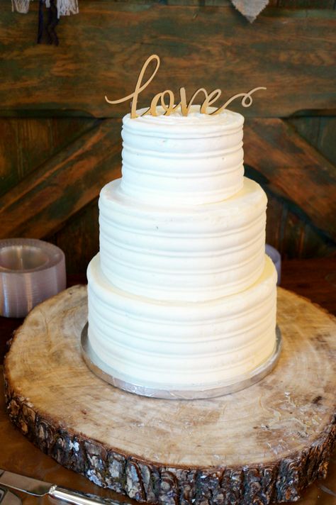 simple rustic wedding cake | The Baking Fairy Cake Simple Decoration, Basic Wedding Cake, Clean Simple Wedding, Simple Wedding Cakes, Basic Wedding, Wedding Cupcakes Rustic, Funny Wedding Cakes, Funny Wedding Cake Toppers, Rustic Wedding Showers