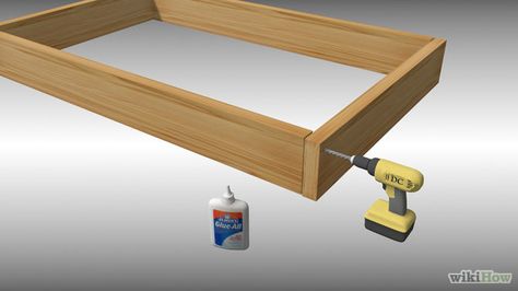 Build a Platform Bed Step 6 Diy Low Platform Bed Frame, King Platform Bed Plans, 2x10 Bed Frame, Build A Platform Bed Diy, Diy Full Platform Bed, California King Platform Bed Diy, Japanese Bed Frame Diy, Wooden Bed Frame Plans, Diy Box Bed Frame