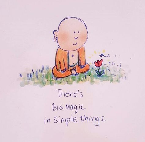 Buddha Doodle Quotes, Buddha Cartoon, Joyful Quotes, Buddah Doodles, Buddha Doodle, Buddha Thoughts, Thich Nhat Hanh Quotes, Buddha Quotes Life, Doodle Quotes