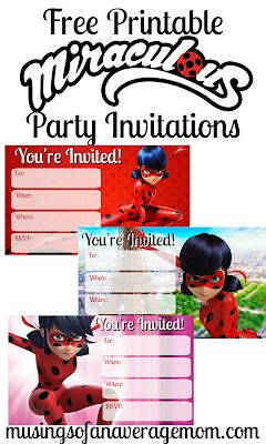 Miraculous Party Invitations free printable Miraculous Ladybug Free Printables, Cat Noir Birthday Party, Miraculous Ladybug Birthday Invitation, Ladybug And Cat Noir Birthday, Miraculous Ladybug Invitation, Miraculous Ladybug Birthday Party Ideas, Ladybug Party Invitations, Miraculous Birthday, Ladybug Invitation