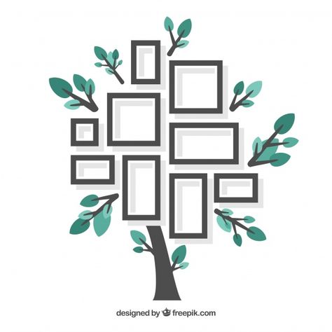 Photo Frame Tree, Flat Tree, Marco Floral, Floral Tree, Rain Wallpapers, Vector Frame, Photo Wall Decor, Frame Floral, Family Wall Decor